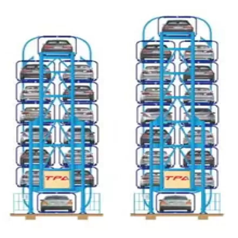 Hệ thống đỗ xe dạng xoay vòng đứng